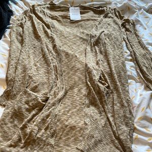 Free People along cardigan
